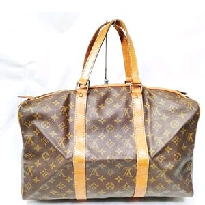 Louis Vuitton Sac Souple 45 Brown Monogram Duffel Bag
